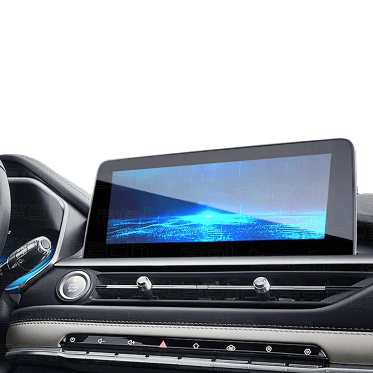 Chery Tiggo 7 Pro 2023 Uyumlu 10 İnç Navigasyon 9H Nano Ekran Koruyucu - Görsel 2