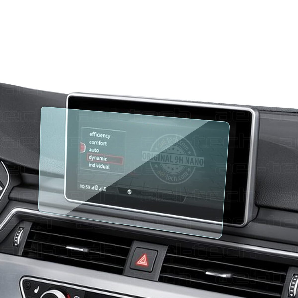 Audi A4 2016 2018 Uyumlu 8.7 İnç Navigasyon 9H Nano Ekran Koruyucu - Görsel 1