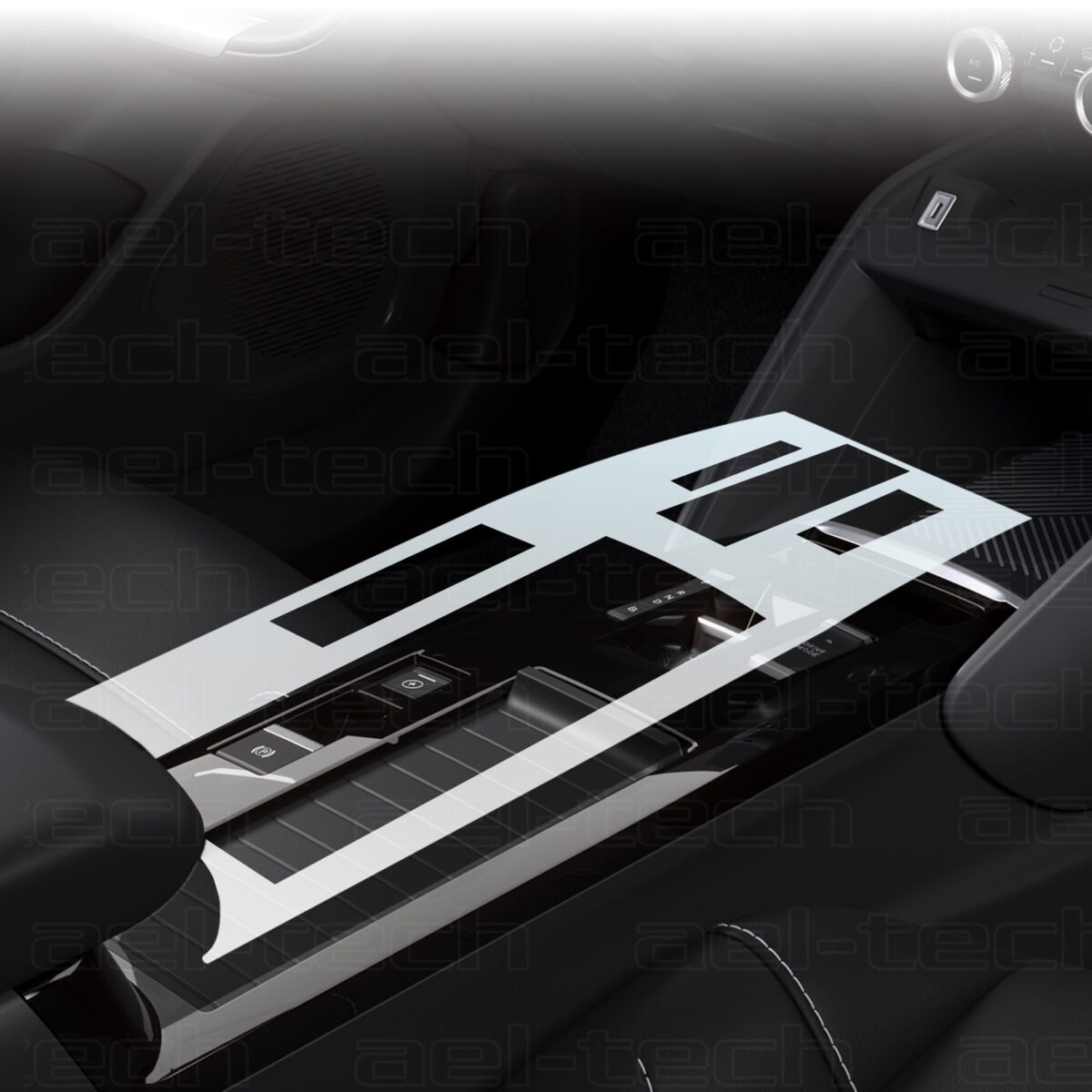 Citroen C4 SUV, C4 X Uyumlu Vites Etrafı Piano Black Koruyucu 2022 2023 - Görsel 1