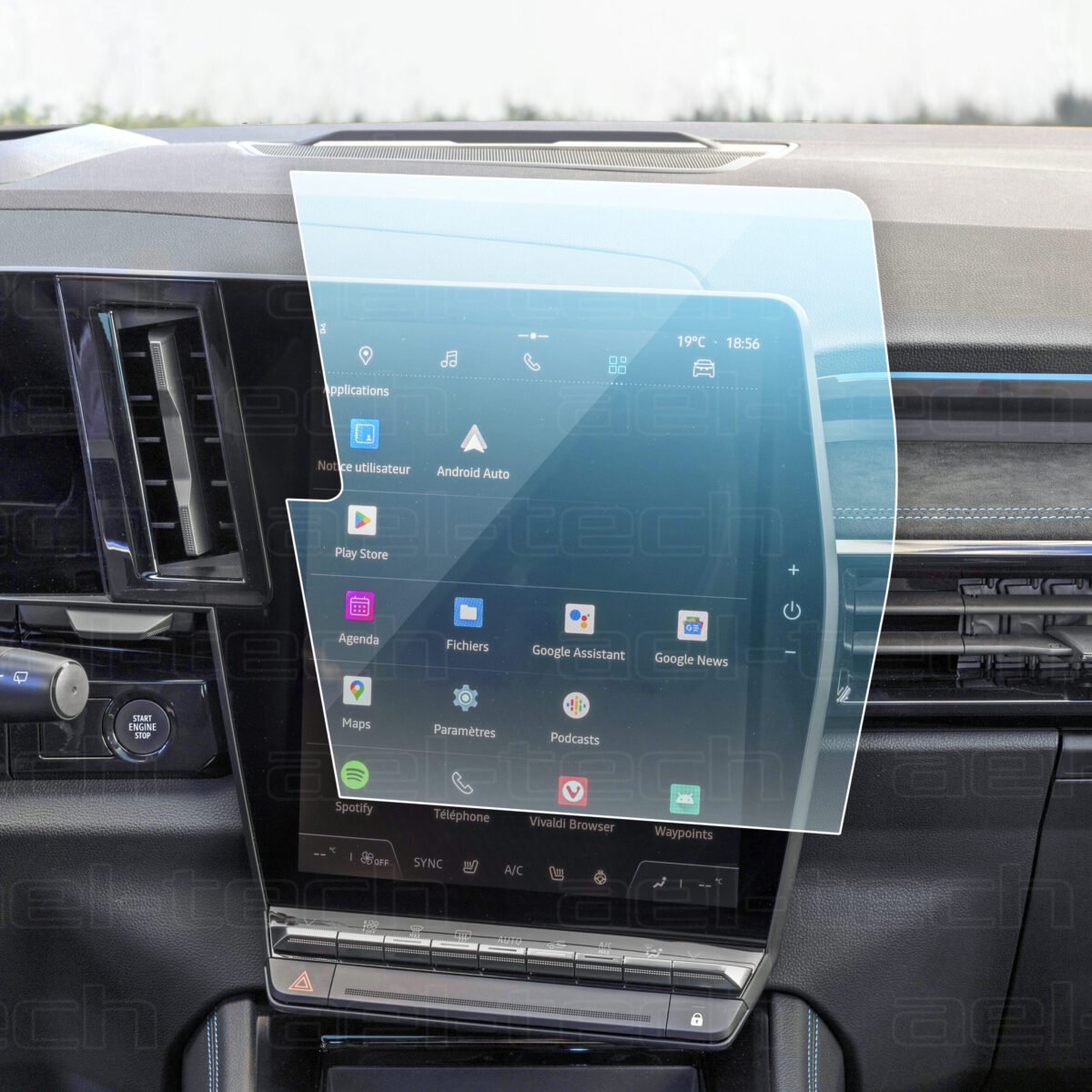 RenaultAstralTechnoEspritAlpineNavigasyonEkranKoruyucu1