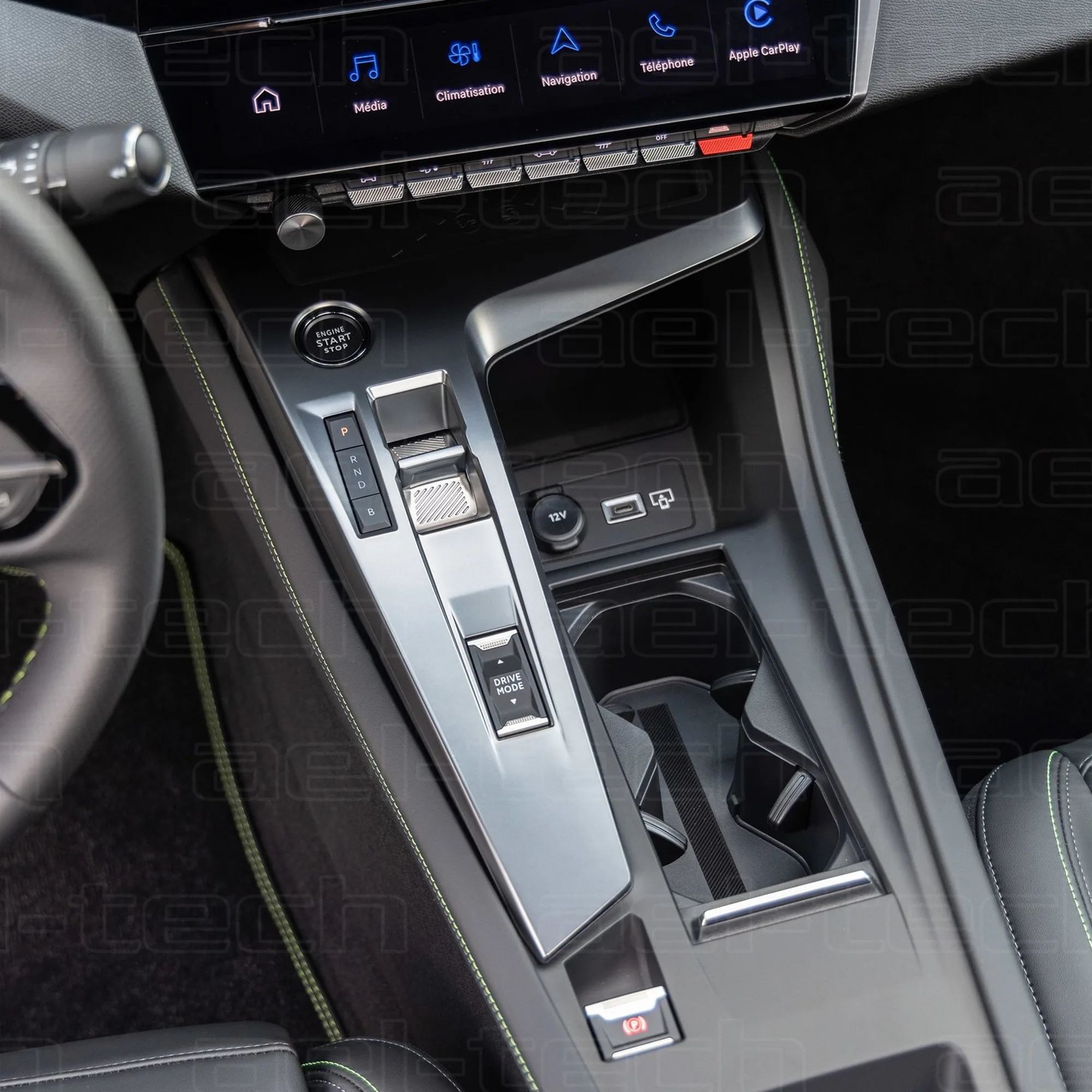 Peugeot 408 Vites Etrafı Uyumlu TPU Koruyucu - Görsel 2