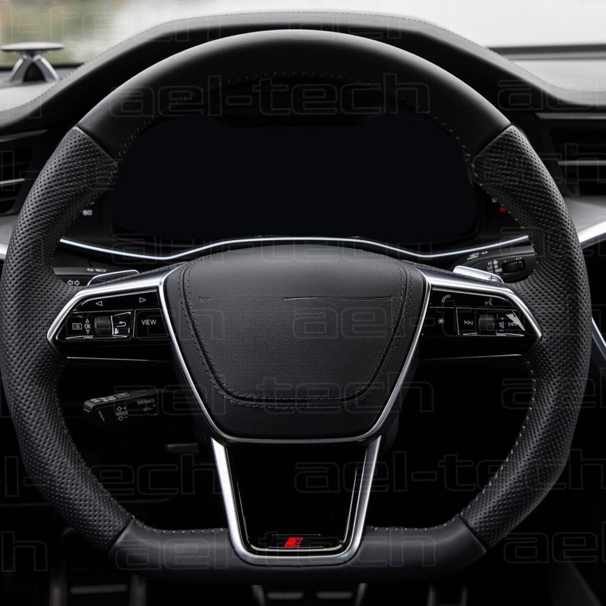 Audi A6 12.3 inç Direksiyon Arkası Gösterge Panel Uyumlu 9H Nano Ekran Koruyucu - Görsel 2