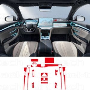 BYD Seal Awd 2025 Uyumlu 15.6" Navigasyon,Dijital Gösterge,Piano Black koruyucu