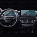 Ford Focus Uyumlu 13,2 İnç Navigasyon ve 12,3 İnç Dijital Gösterge 9H Nano Ekran Koruyucu 2li Set