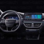 Ford Focus Uyumlu 13,2 İnç Navigasyon ve 12,3 İnç Dijital Gösterge 9H Nano Ekran Koruyucu 2li Set - Görsel 2