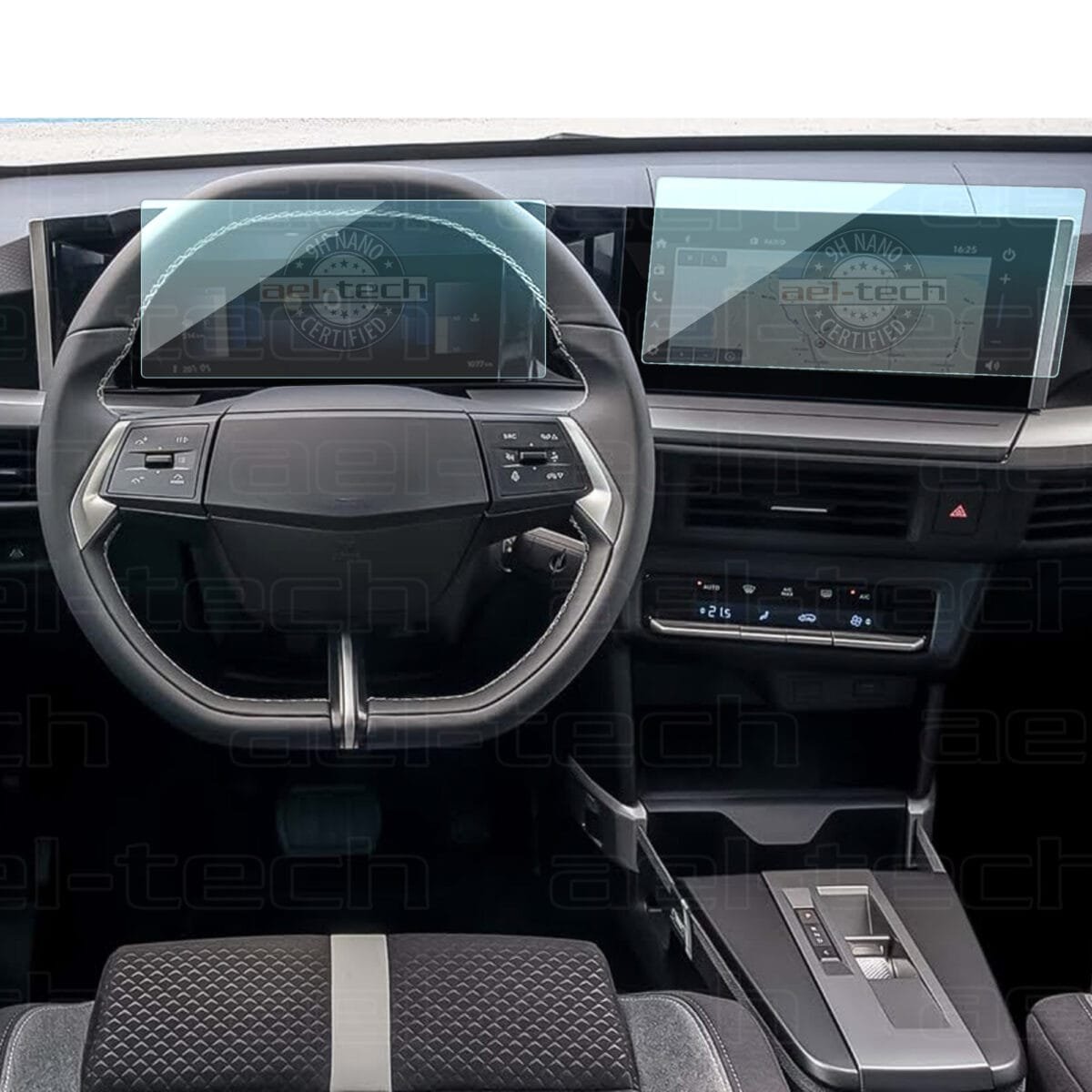 Opel Yeni Frontera Navigasyon Ve Dijital Gösterge 9h Nano Koruyucu 2’li Set - Görsel 1