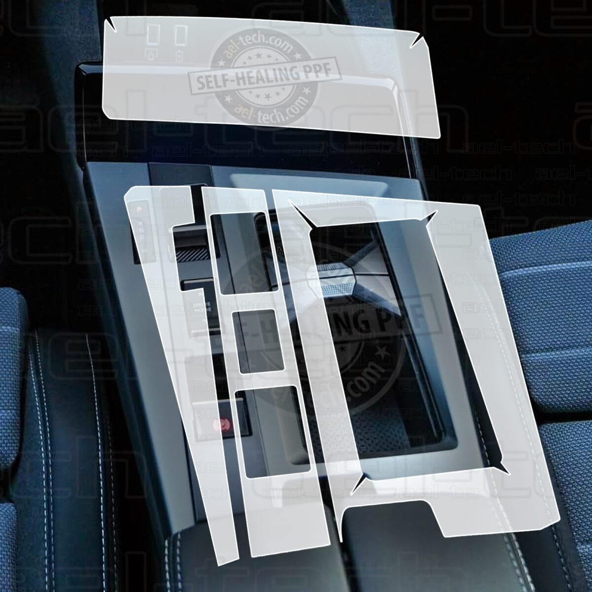Opel Grandland 2025 Piano Black Vites Etrafı Uyumlu TPU 3 lü - Görsel 1