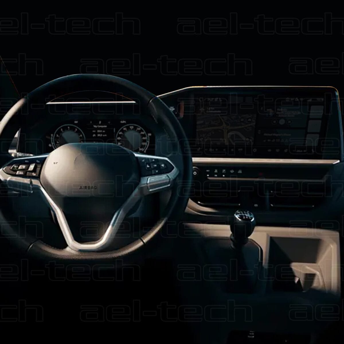 Volkswagen Transporter Yeni Navigasyon Ve Dijital Gösterge 9h Nano Koruyucu 2’li Set - Görsel 2