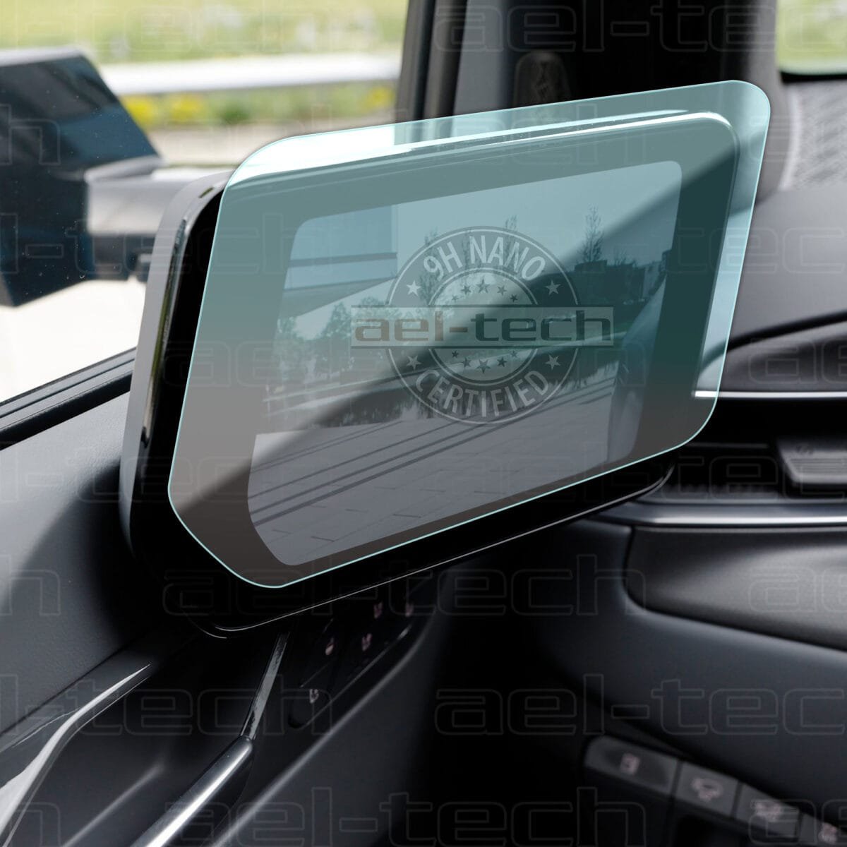 Kia EV9 2025 Kameralı Ayna Ekranı Sağ ve Sol 9H Nano Ekran Koruyucu 2 li Set - Görsel 1