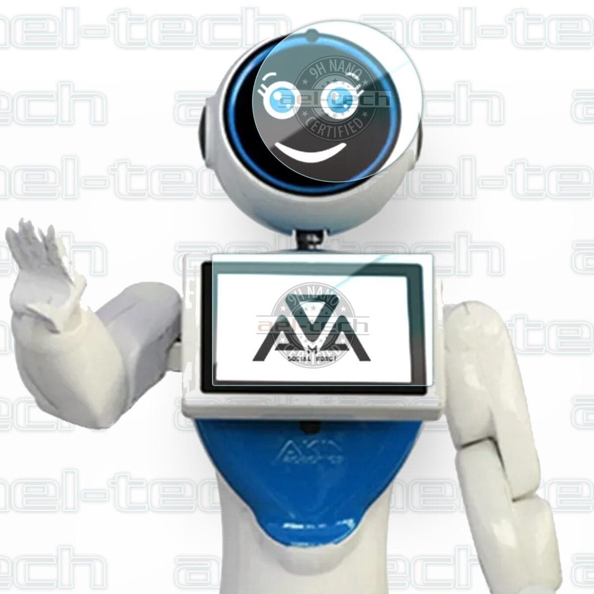 Akınsoft Mini Robot Uyumlu 9H Nano Ekran Koruyucu 2 li Set - Görsel 1