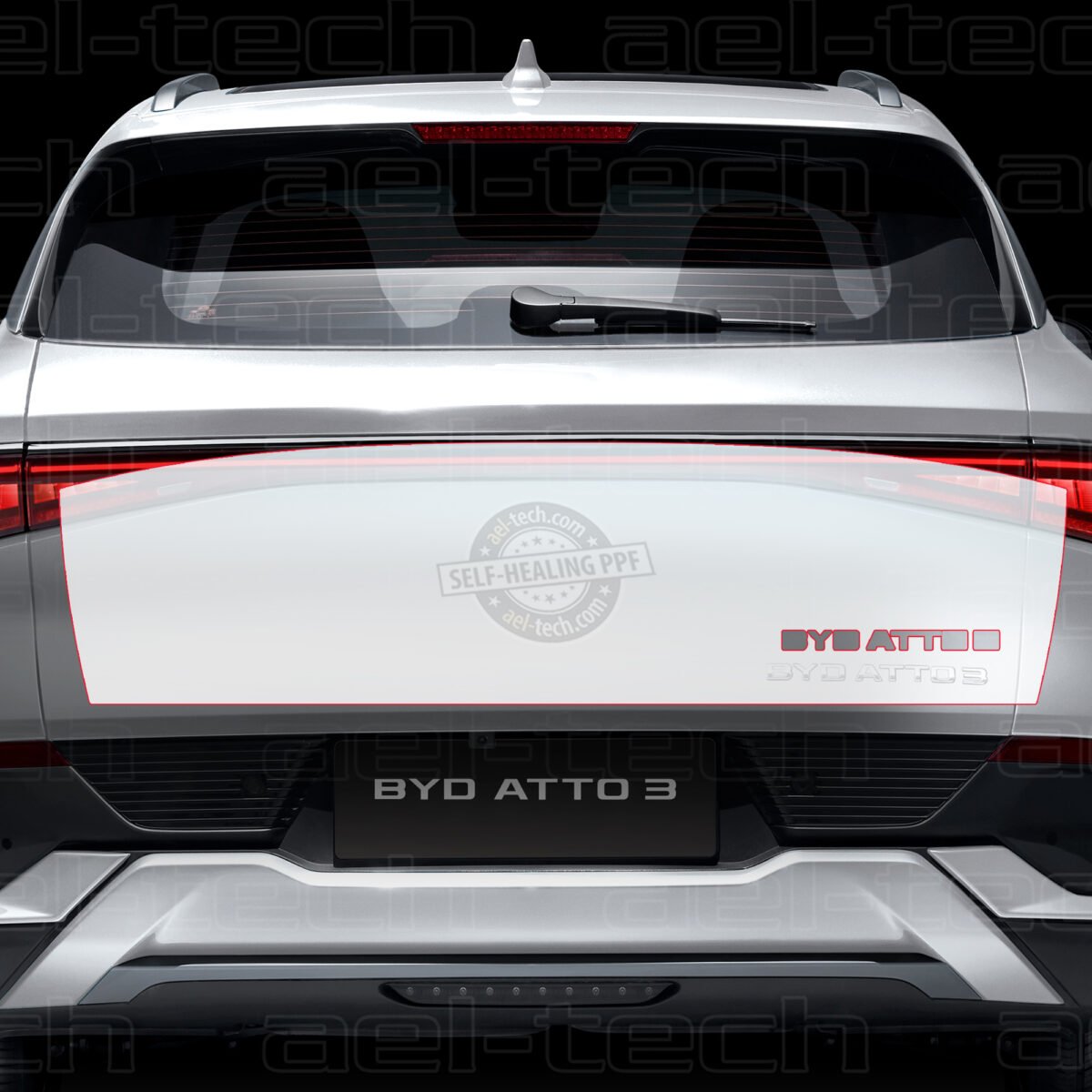 Byd Atto 3 Uyumlu Arka Bagaj Kapağı TPU Koruyucu 2025 - Görsel 1
