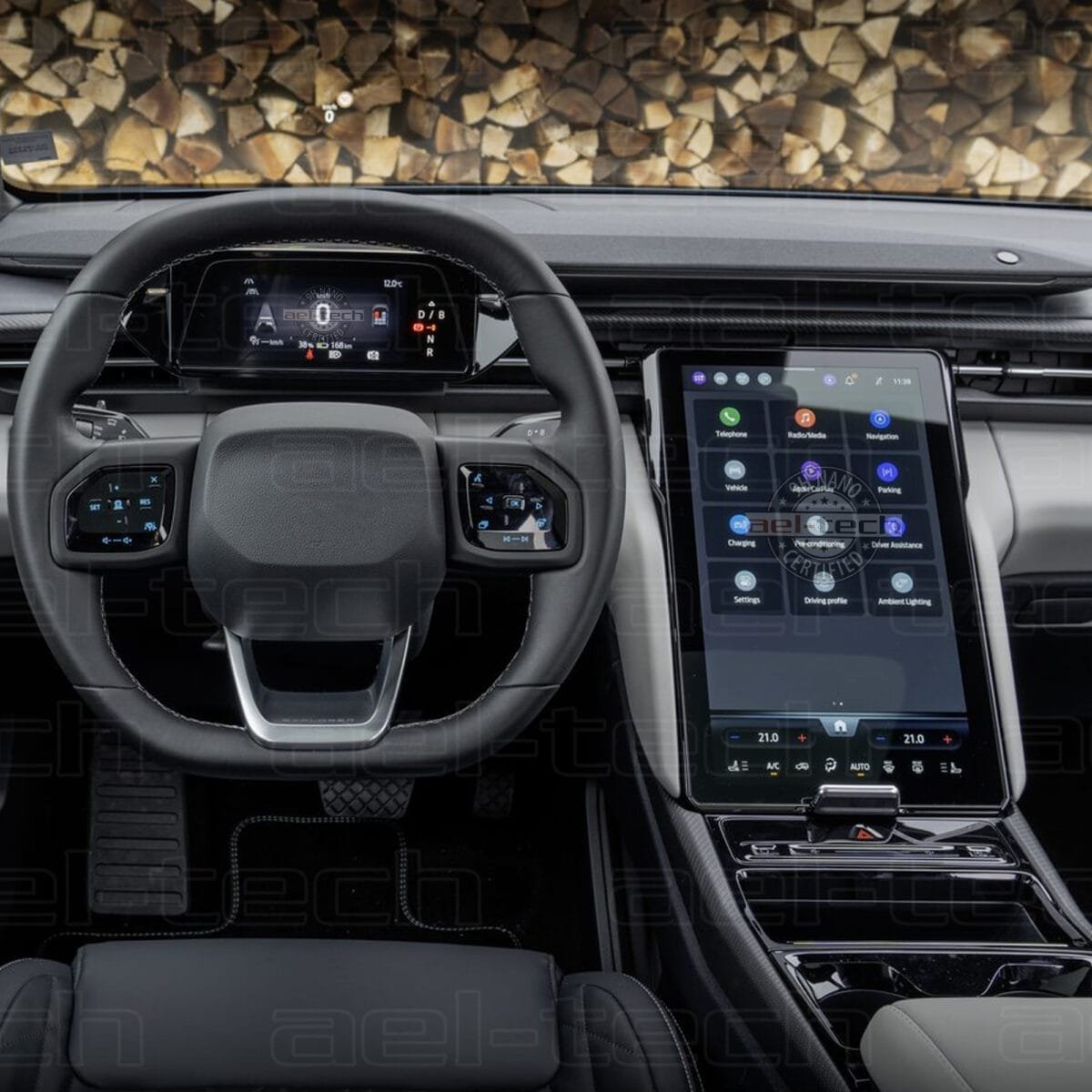 Ford Explorer Uyumlu Navigasyon ve Dijital Gösterge 9H Nano Ekran Koruyucu 2li Set - Görsel 2