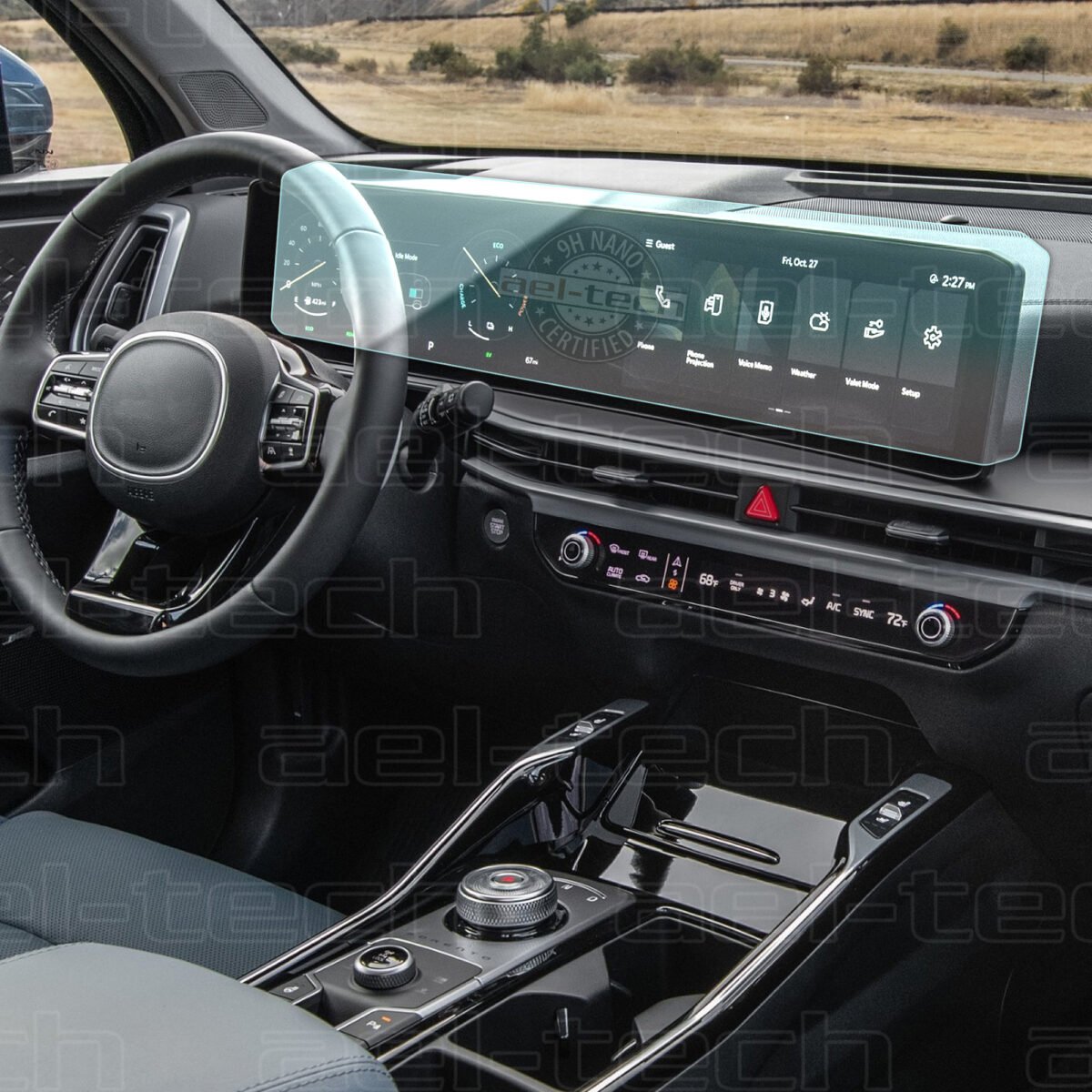 Kia Sorento Uyumlu 9H Nano Ekran Koruyucu 2024/2025 - Görsel 1