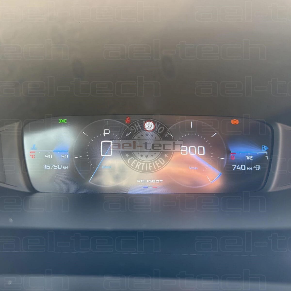 Peugeot 2008 Allure Dijital Gösterge 9H Nano Ekran Koruyucu 2025 - Görsel 2