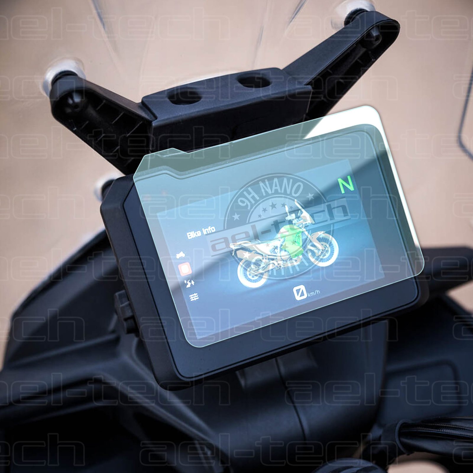 KTM790AEL1008copy KTM 790 Adventure Uyumlu Dijital Gösterge 9H Nano Ekran Koruyucu 2023-2025 - Görsel 1