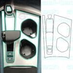 MG 7 Uyumlu Vites Etrafı ve Piano Black TPU Koruyucu 2025