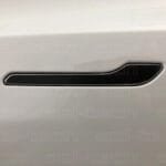 Tesla Model Y Kapı Kolu uyumlu 5D Karbon Görünüm Koruyucu 4lü Set 2025 - Görsel 2