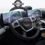 Mercedes Actros Uyumlu Dijital Gösterge ve Navigasyon 9H Nano Ekran Koruyucu 2’li Set 2025-2026