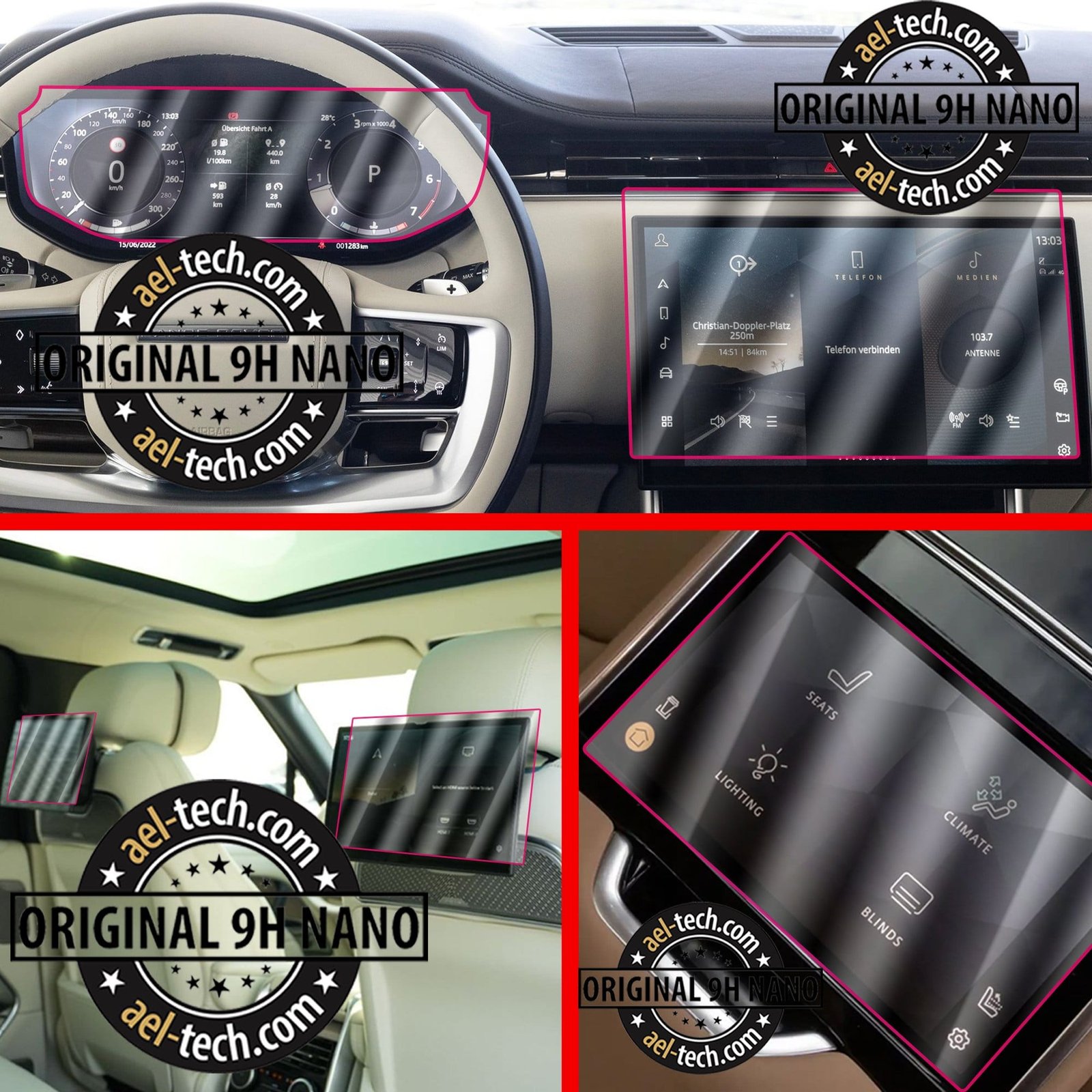 c50d216e6a94eff328a5c5dcc4f4387e.jpg Range Rover Autobiography Uyumlu Navigasyon,Dijital Gösterge,2 Arka Tablet ve Orta Tablet 9h Nano Ekran Koruyucu 5li Set 2025-2026 - Görsel 1