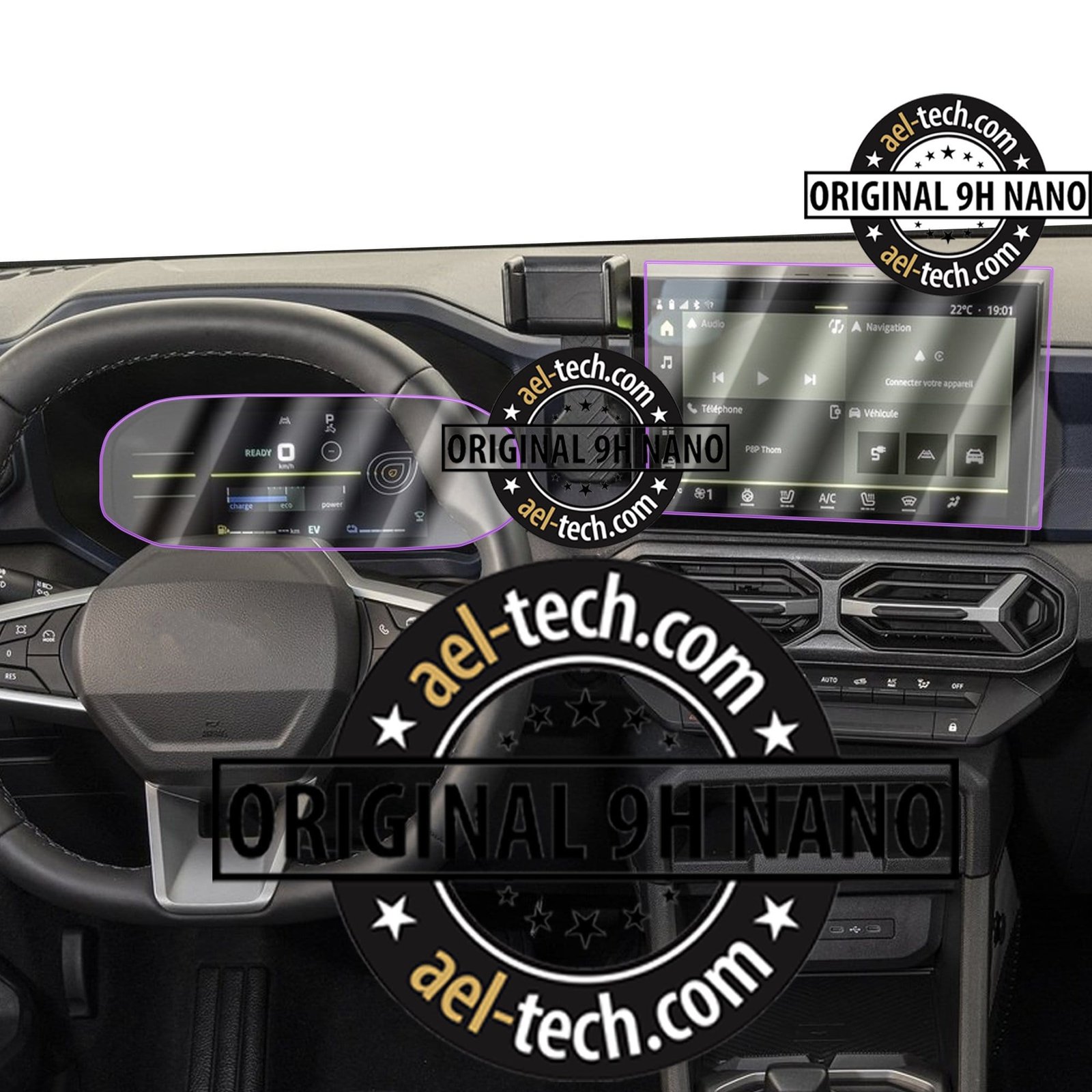 ea141229c1e7c5234de2f759eb677099.jpg Renault Duster OpenR Uyumlu Navigasyon ve Dijital Gösterge 9H Nano Ekran Koruyucu 2li Set 2025 - Görsel 1