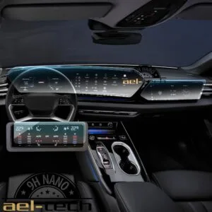 Audi A6 Dijital Gösterge,Navigasyon,Klima Kontrol Uyumlu 9h Nano Ekran Koruyucu 3lü Set 2025-2026