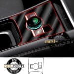 Volkswagen Tiguan Uyumlu Vites Etrafı Piano Black TPU Koruyucu 2024-2026