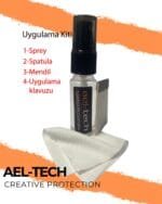 Kia EV6 Uyumlu Vites Etrafı Piano Black TPU Koruyucu 4lü Set 2022-2026 - Görsel 5