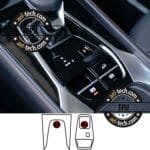 Mg Hs Uyumlu Vites Etrafı Piano Black Konsol Tpu Koruyucu 2li Set 2024-2026 - Görsel 2