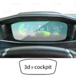 Peugeot 2008 Yeni 3d Icockpit Hayalet Ekran Koruyucu