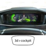 Peugeot 2008 Yeni 3d Icockpit Hayalet Ekran Koruyucu - Görsel 2