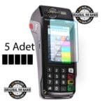 İngenico Move 5000F Yazar Kasa Pos Dokunmatik 9h Nano Ekran Koruyucu 5'li Set