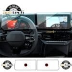 Renault Clio Alpine Uyumlu Dijital Gösterge ve Navigasyon 9h Nano Koruyucu 2li Set 2026-2027