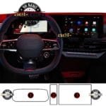 Renault Clio Evolition Plus Uyumlu Dijital Gösterge,navigasyon ve Orta Panel 9h Nano Koruyucu 3lü Set 2026-2027 - Görsel 2