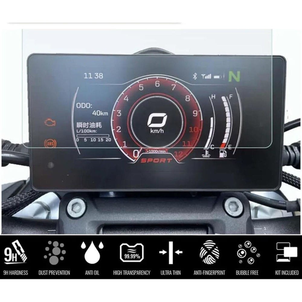 110000422924068.jpg Cf Moto 250NK/250SR Tuşsuz Dijital Gösterge Uyumlu Nano Ekran Koruyucu 2023-2026 - Görsel 1