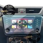 Skoda Superb Uyumlu Navigasyon 9h Nano Ekran Koruyucu 2020-2023 - Görsel 2