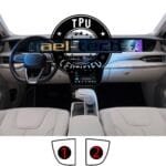 Togg T10F/T10X Sağ ve Sol Piano Black Tpu Koruyucu 2 li Set 2023-2026 - Görsel 2