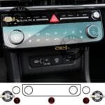 Hyundai Tucson Uyumlu Dijital Klima Ve Klima Üstü 9h Nano Ekran Koruyucu 3'lü Set 2024-2026