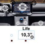 Volkswagen T-Roc Life Uyumlu 10,3 inç Navigasyon ve Home Tuşu 9h Nano Ekran Koruyucu 2li Set 2026-2027 - Görsel 2