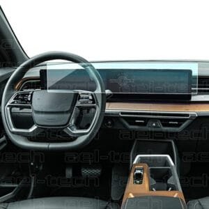 KGM SsangYong Musso EV Uyumlu 12.3 inç Dijital Gösterge ve 12,3 İnç Navigasyon 9H Nano Ekran Koruyucu 2025-2026