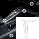 Peugeot 308 Uyumlu Vites Etrafı Uyumlu Tpu Koruyucu 2022-2026 - Görsel 2