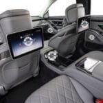Mercedes S Seri Uyumlu Arka Tablet ve Orta Tablet 9h Nano Ekran Koruyucu 2li Set 2020-2025 - Görsel 2