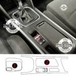 Renault Megane Uyumlu Otomatik Vites Etrafı TPU Koruyucu 2li Set 2022-2026