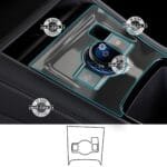 Volkswagen Tayron Uyumlu Vites Etrafı Piano Black TPU Koruyucu 2025-2026