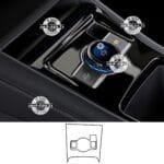 Volkswagen Tayron Uyumlu Vites Etrafı Piano Black TPU Koruyucu 2025-2026 - Görsel 2
