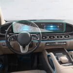 Mercedes GLS Uyumlu Dijital Gösterge ve Navigasyon 9H Nano Ekran Koruyucu 2020-2025
