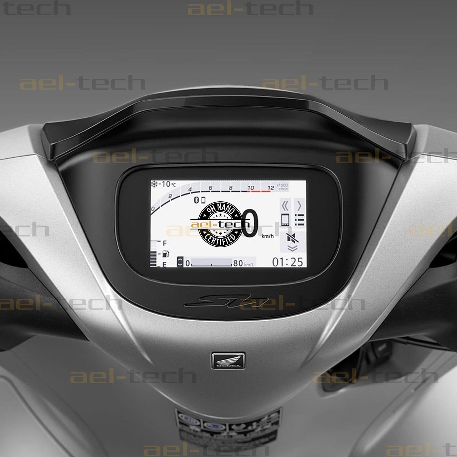 bf81e5c4d0afa16be0059150501a03de.jpg Honda Sh 125 Uyumlu Dijital Gösterge 9h Nano Koruyucu 2026-2027 - Görsel 1