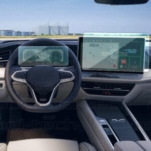 Volkswagen Passat Variant Uyumlu 10 İnç Dijital Gösterge Ve 12,9inç Navigasyon 9h Nano Ekran Koruyucu 2 Li Set 2025-2026