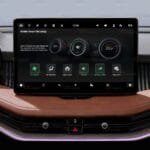 Skoda Superb Uyumlu 13" Navigasyon 9h Mat Görünüm Nano Koruyucu 2024-2026 - Görsel 2