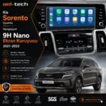 Kia Sorento Uyumlu Navigasyon 9h Nano Ekran Koruyucu 2021-2023