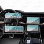 Audi Q7 Uyumlu Navigasyon , Dijital Gösterge Ve Klima Kontrol 9h Nano Koruyucu 4lü Set 2020-2026